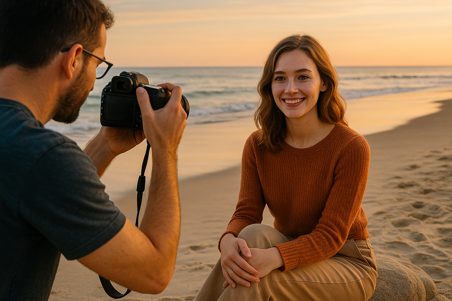 Photographer at work